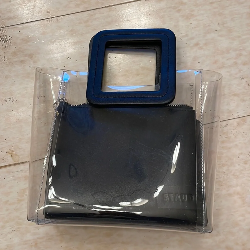 Staud Mini Shirley Bag in Black - Picture 6 of 8